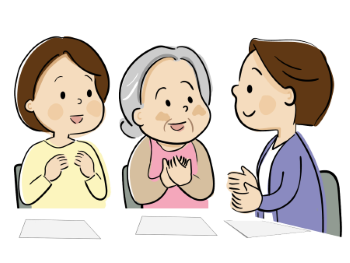 小郡東地区地域包括支援センター イラスト